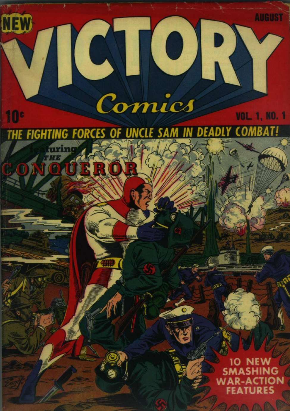 Book Cover For Victory Comics 1