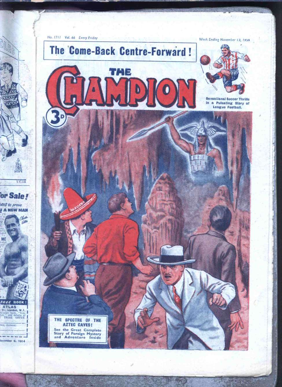 Comic Book Cover For The Champion 1711