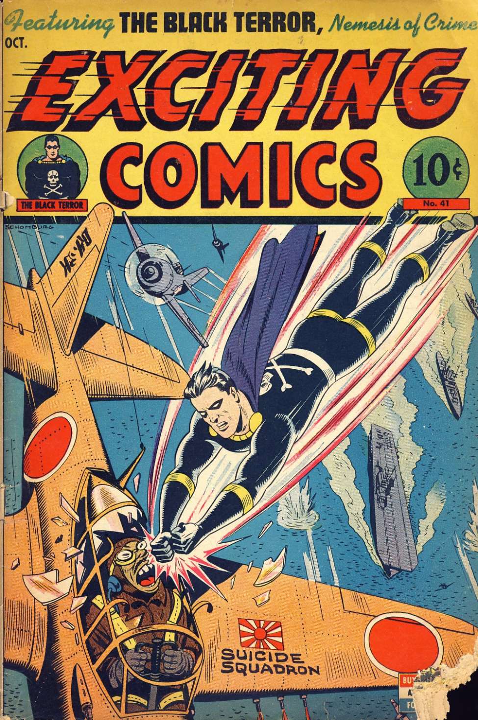 Comic Book Cover For Exciting Comics 41