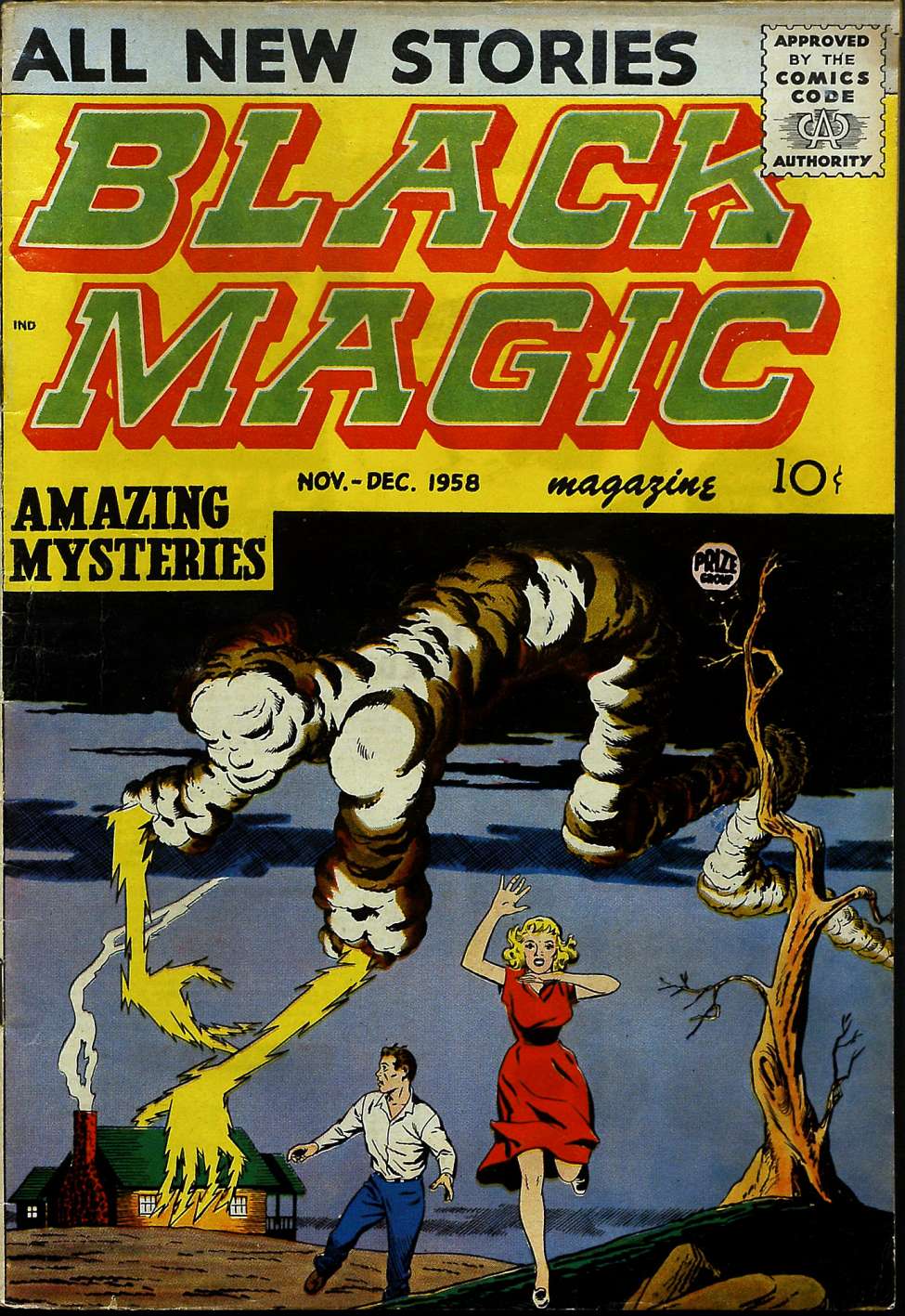 Comic Book Cover For Black Magic 41 (v07 2)