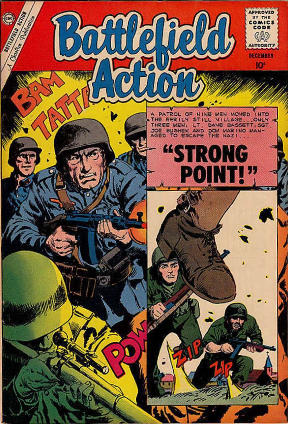 Comic Book Cover For Battlefield Action 33