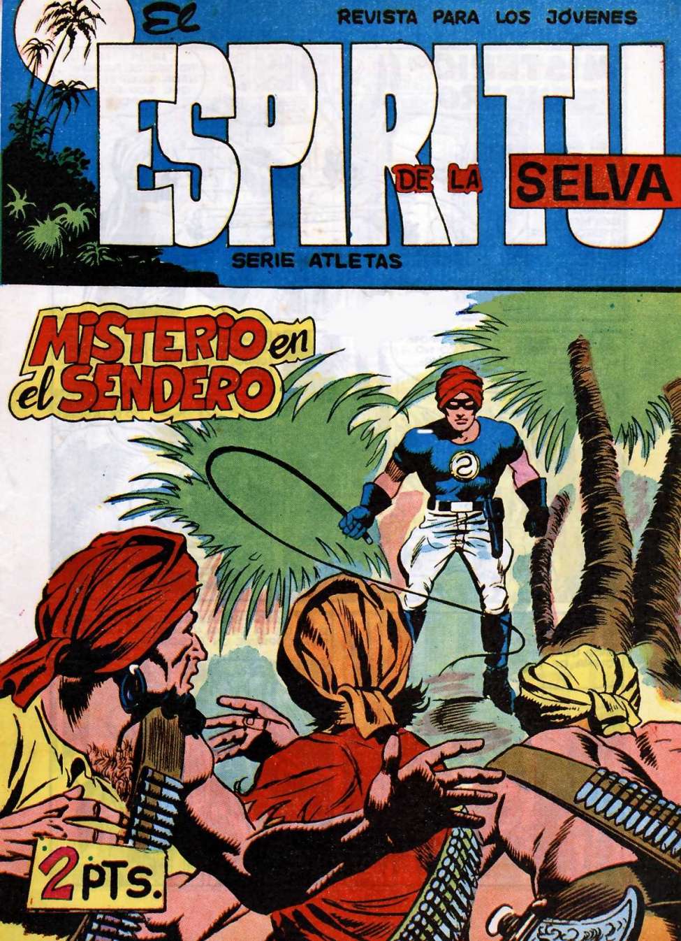 Comic Book Cover For El Espiritu De La Selva 55 - Misterio en El Sendero