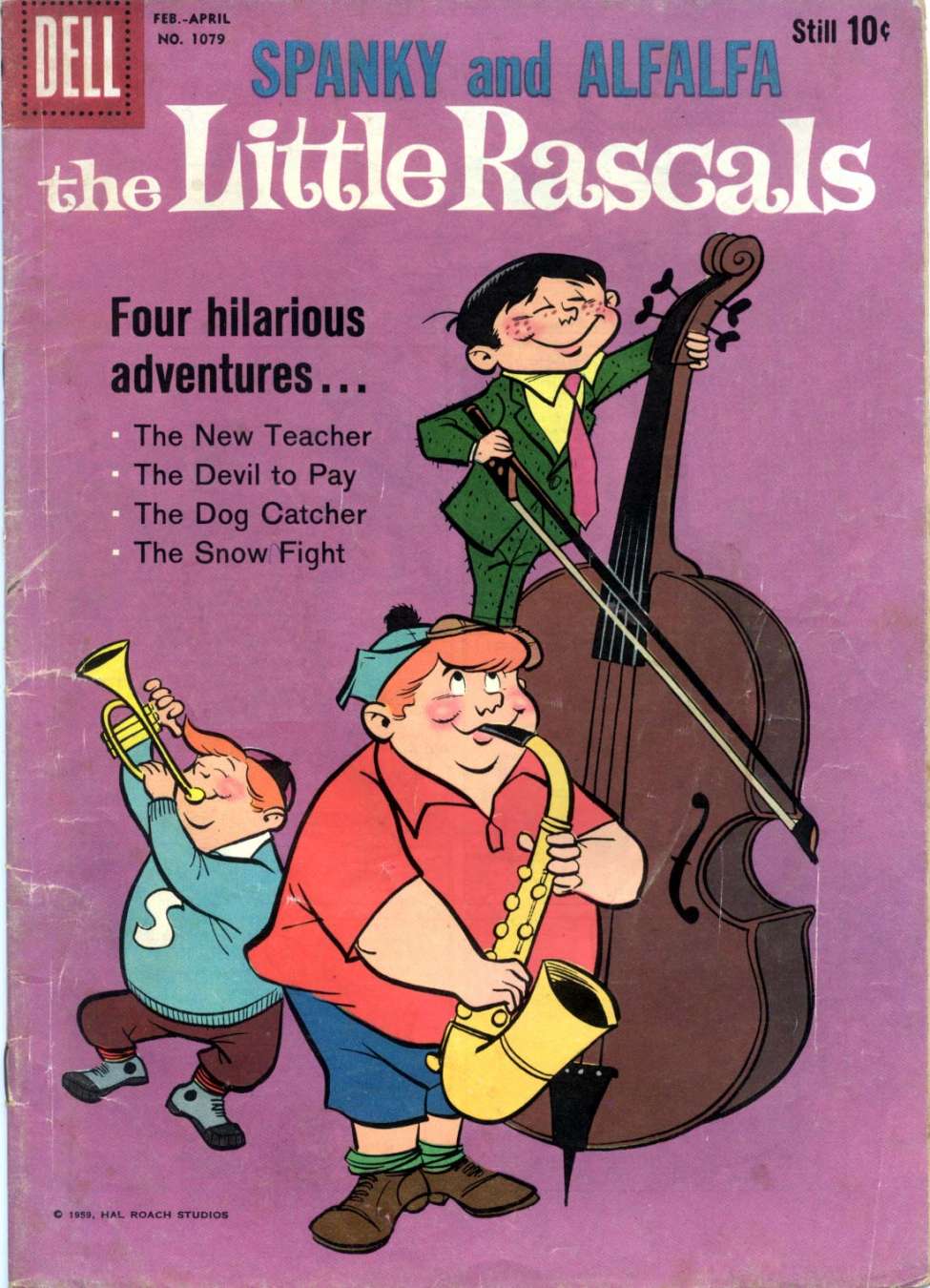 Comic Book Cover For 1079 - The Little Rascals