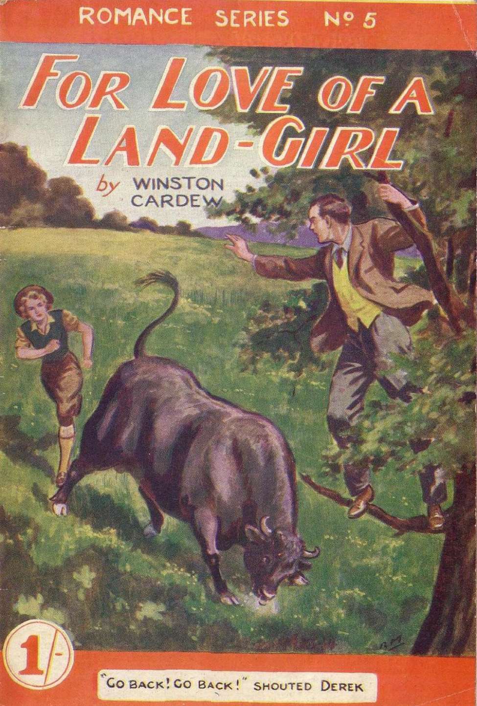 Book Cover For Romance Series 5 For Love Of A Land Girl
