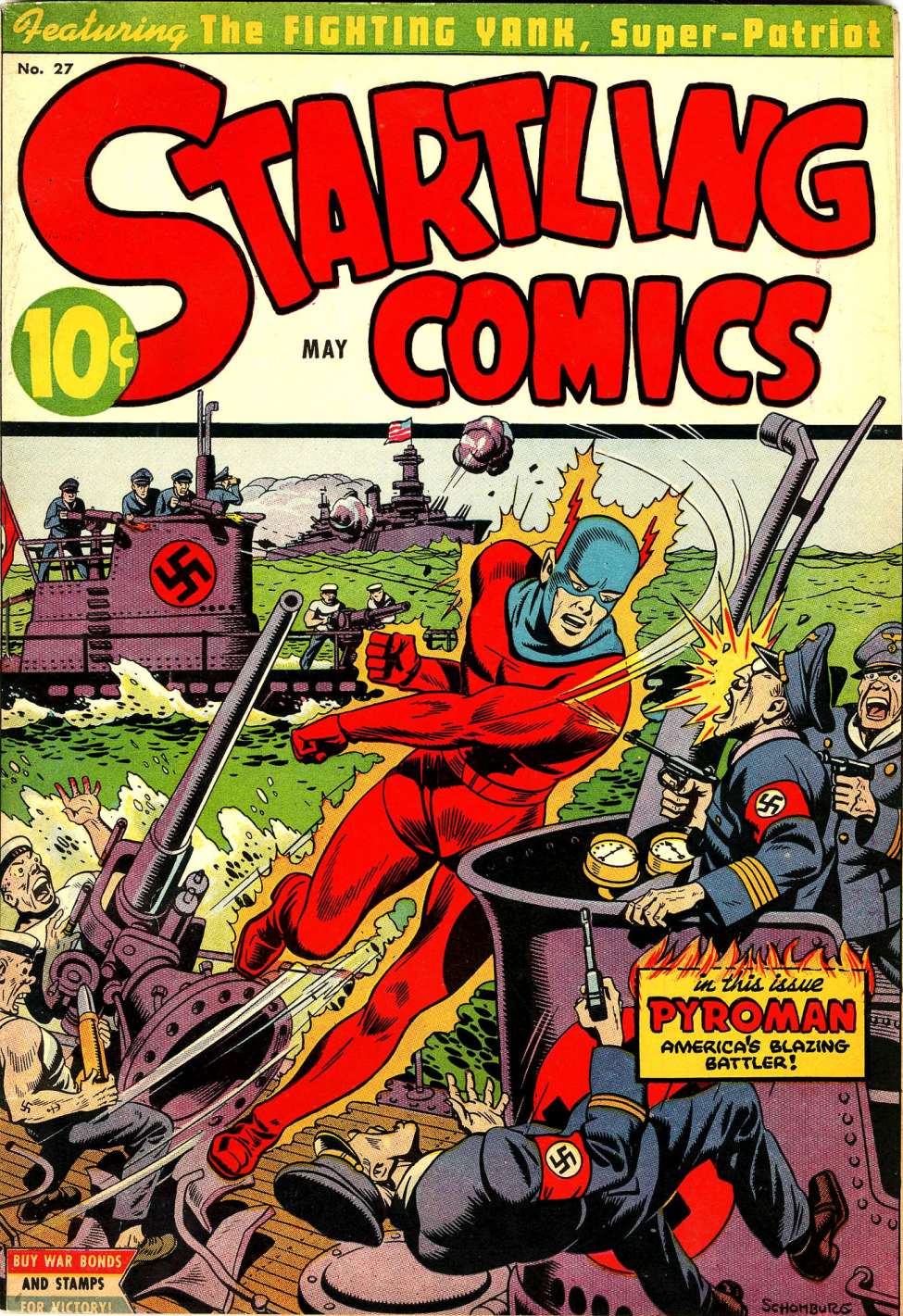 Comic Book Cover For Startling Comics 27 - Version 2