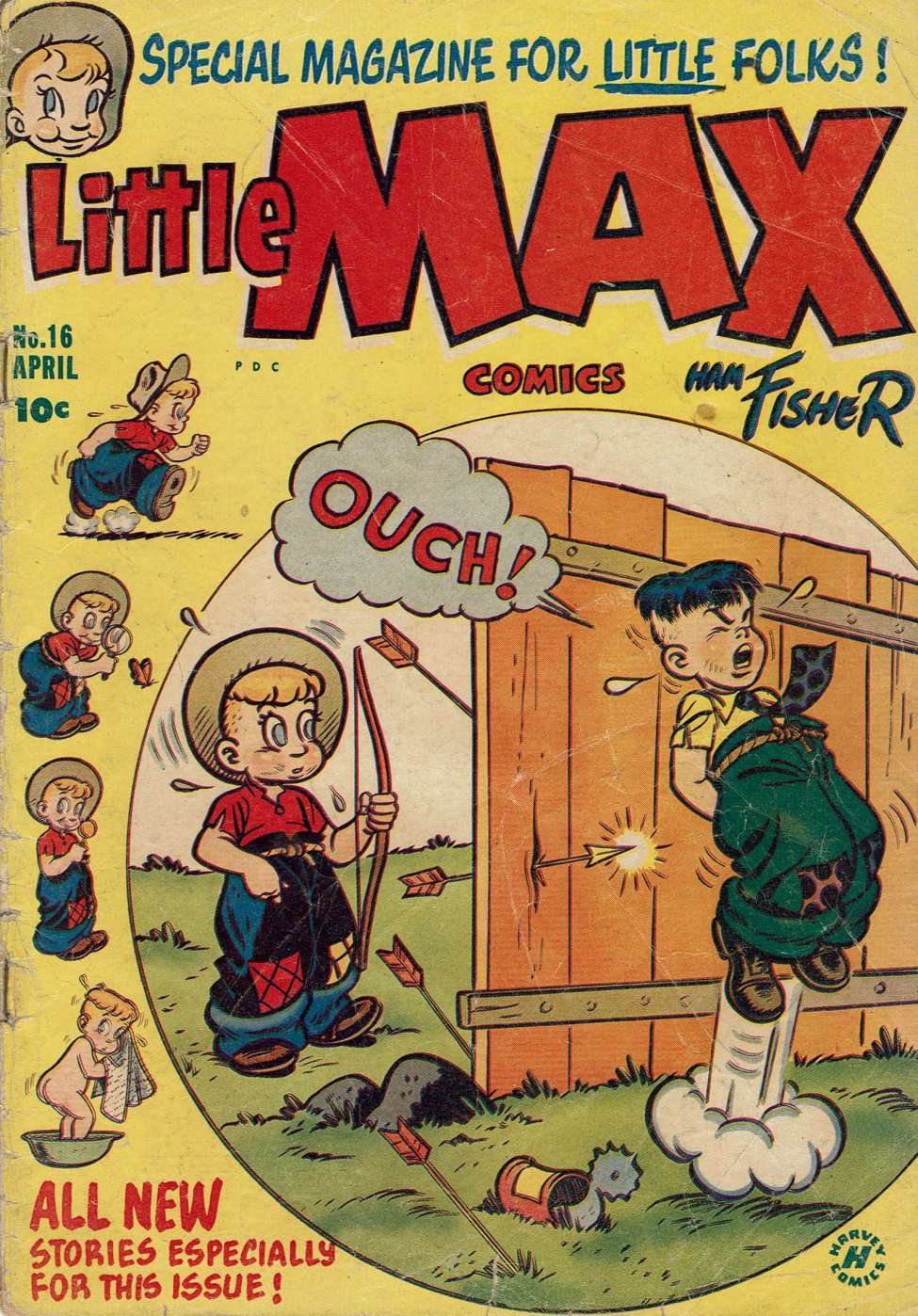 Comic Book Cover For Little Max Comics 16