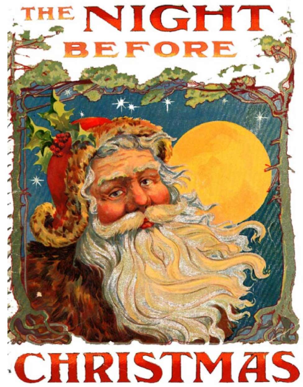 Book Cover For Night Before Christmas