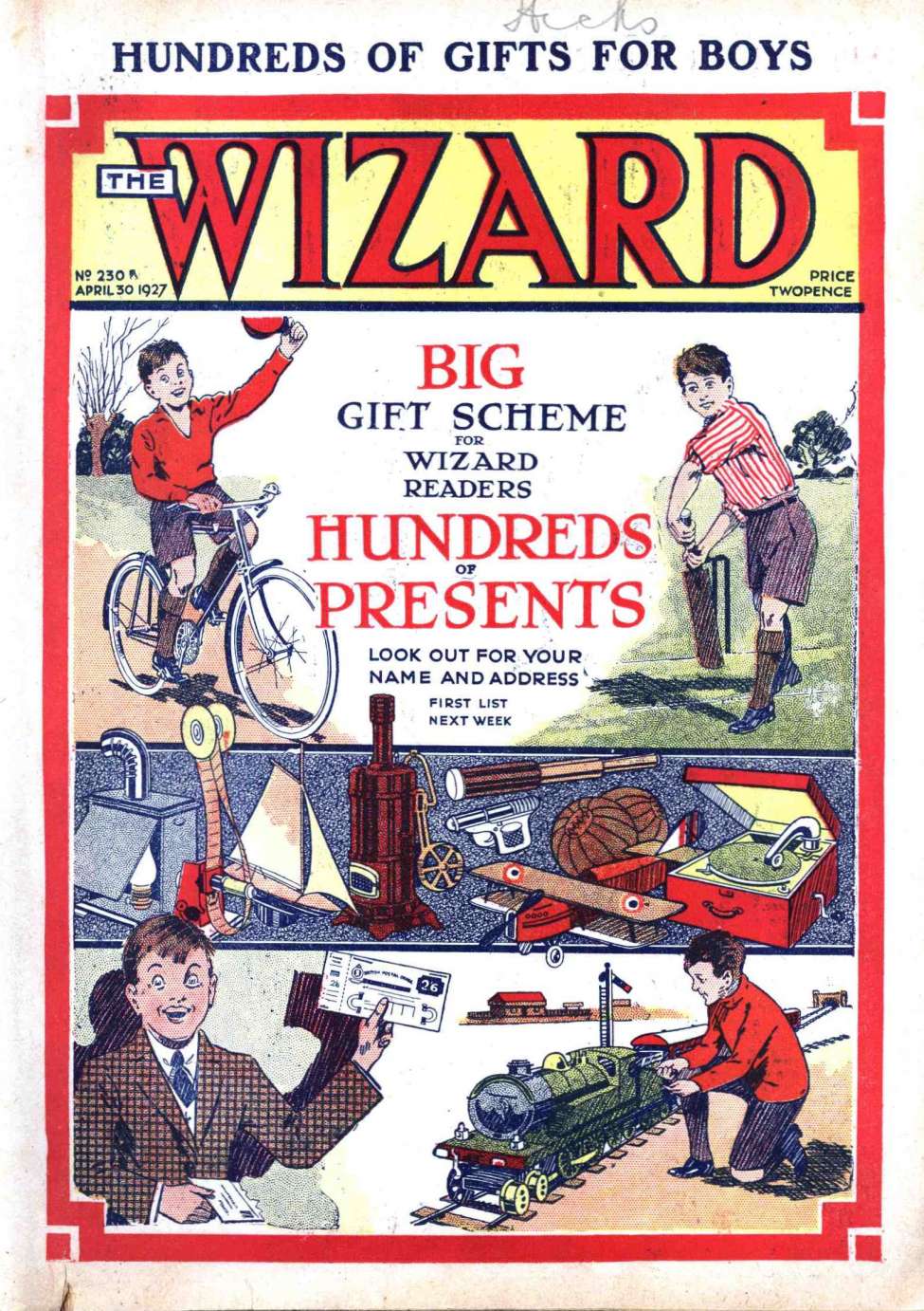 Book Cover For The Wizard 230