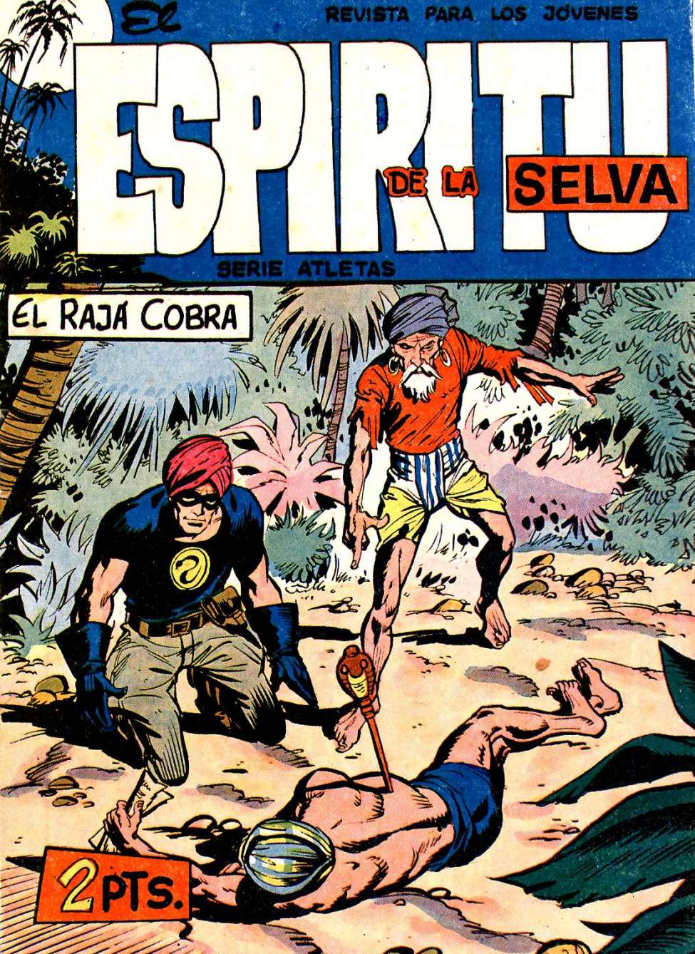 Comic Book Cover For El Espiritu De La Selva 36 - El Rajá Cobra
