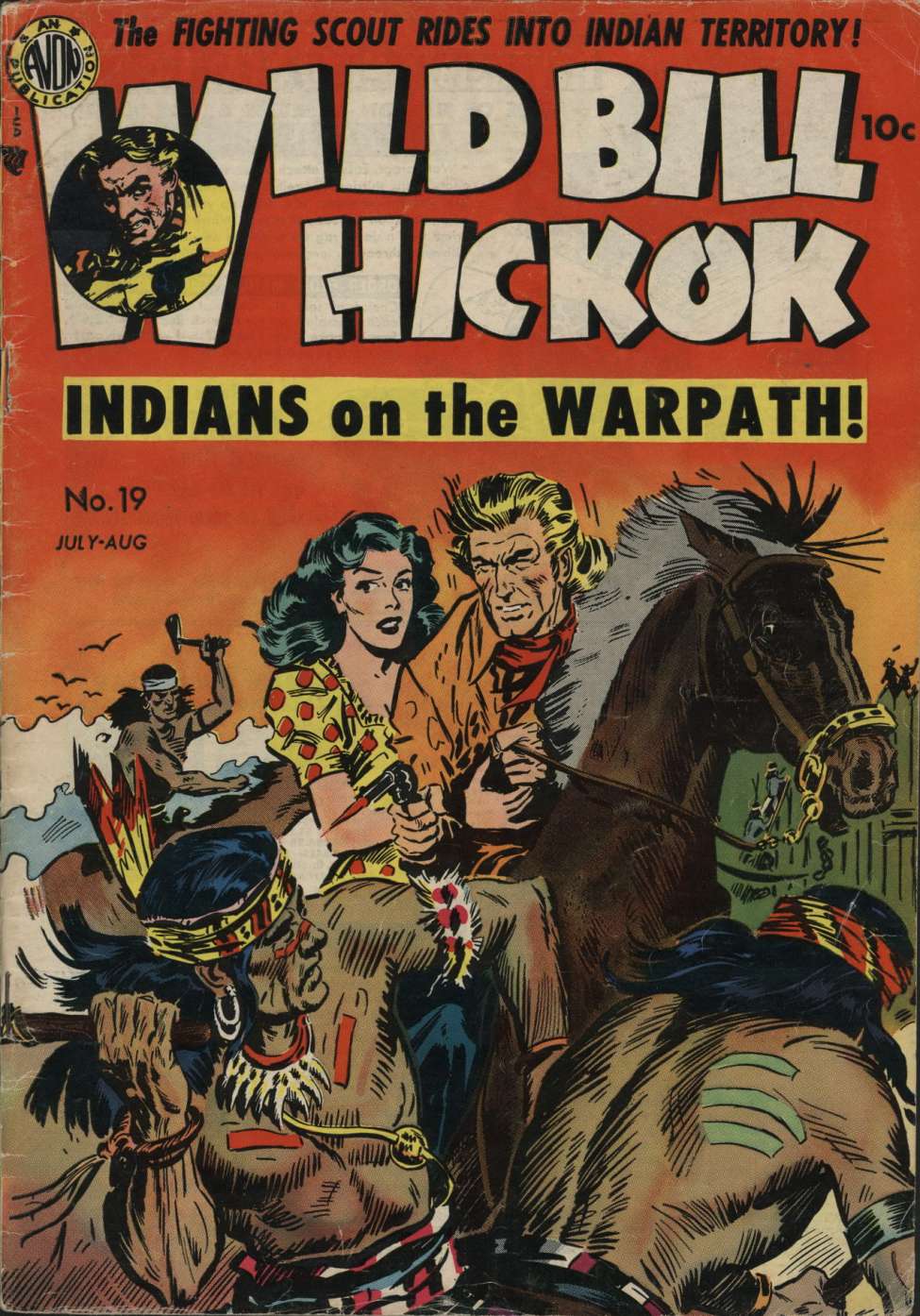 Comic Book Cover For Wild Bill Hickok 19
