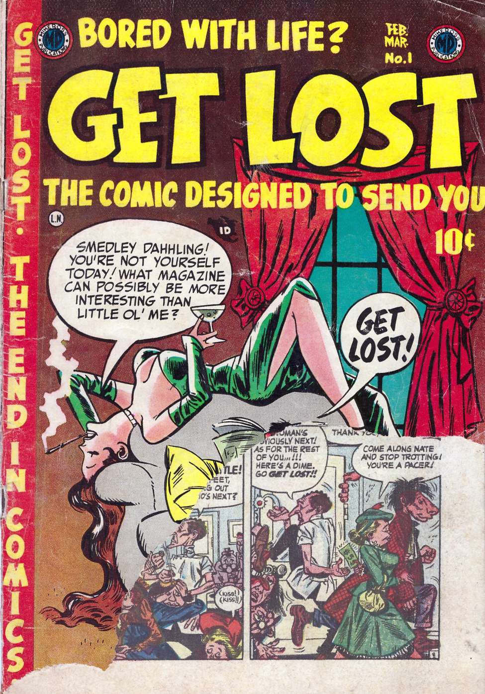 Comic Book Cover For Get Lost 1 - Version 1