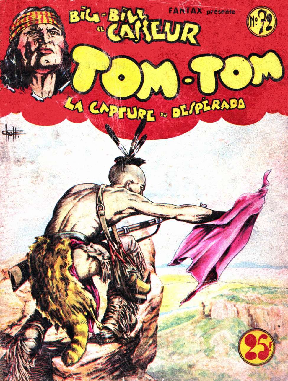 Comic Book Cover For Big Bill Le Casseur 72 - La Capture du desperado
