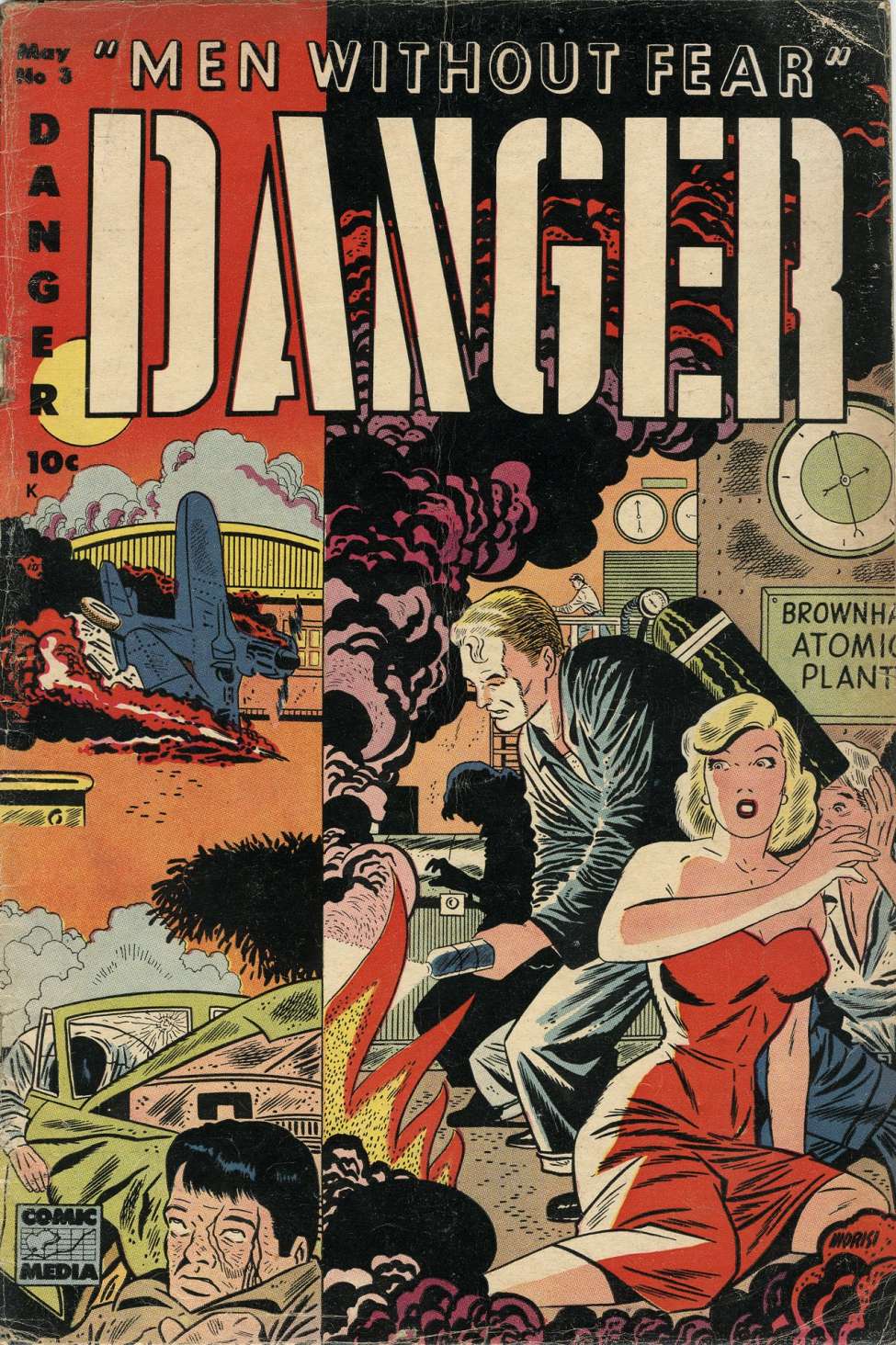 Comic Book Cover For Danger 3