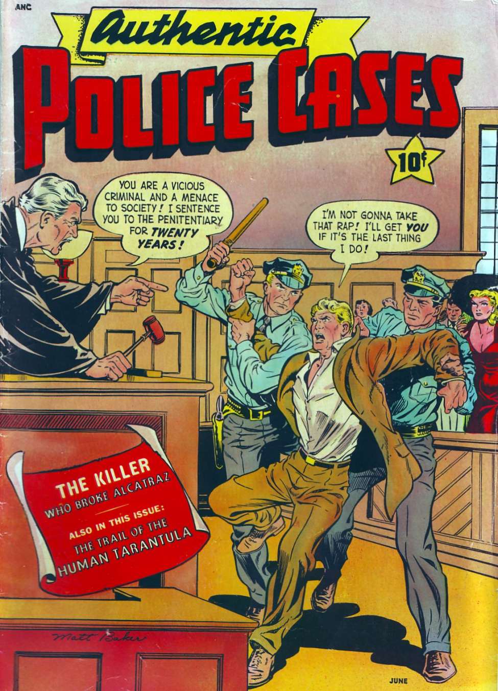 Comic Book Cover For Authentic Police Cases 13