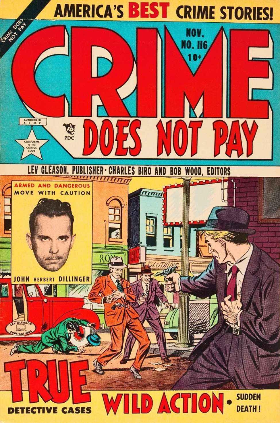 Book Cover For Crime Does Not Pay 116 - Version 3
