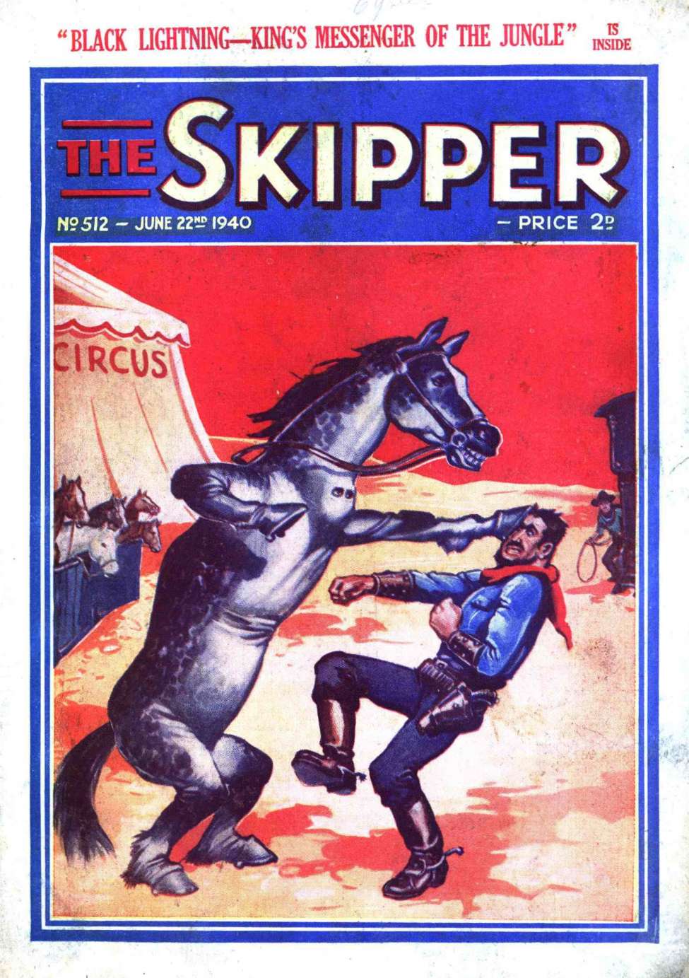 Comic Book Cover For The Skipper 512