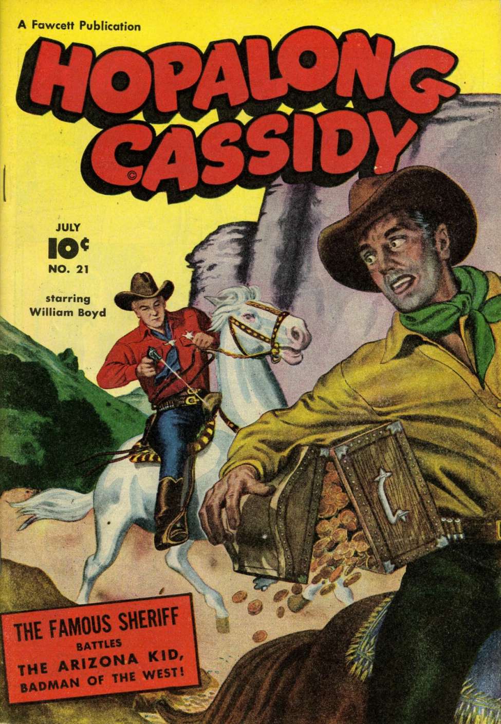 Book Cover For Hopalong Cassidy 21