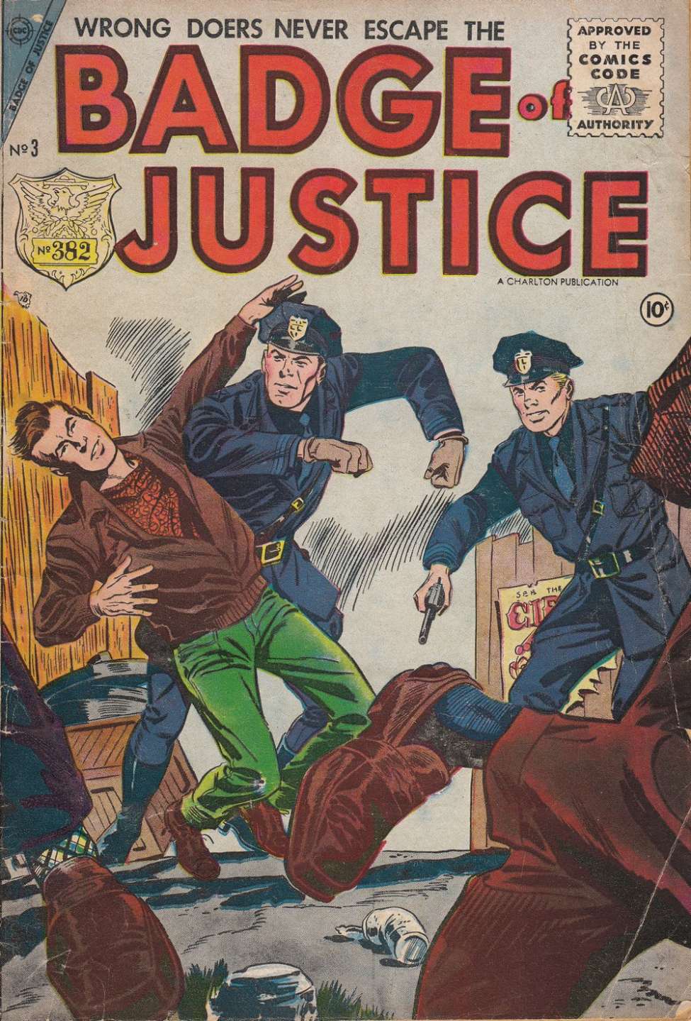 Book Cover For Badge of Justice 3