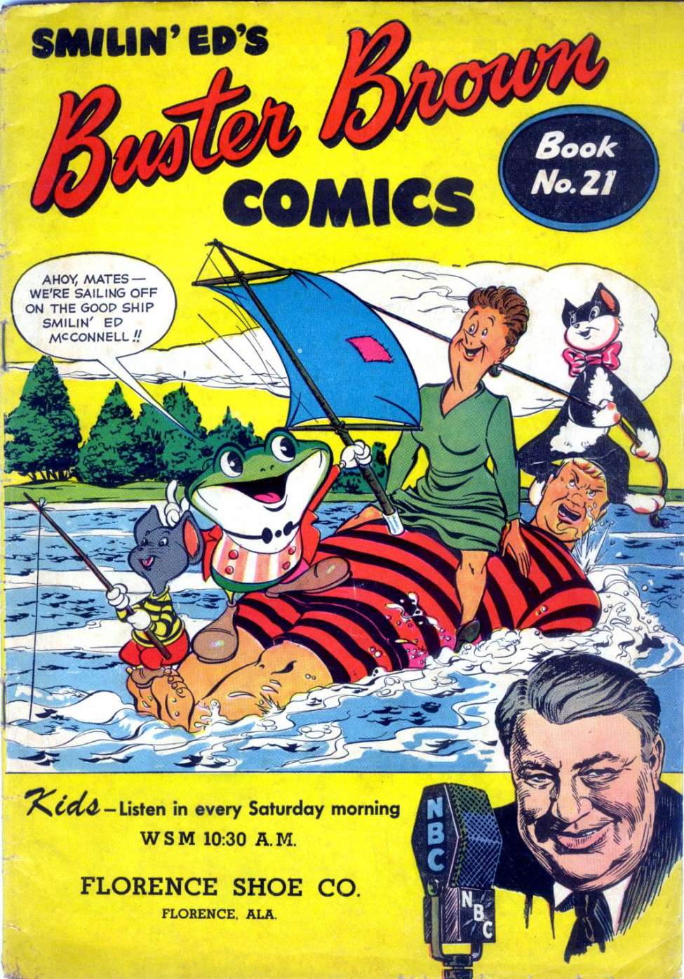 Comic Book Cover For Buster Brown 21