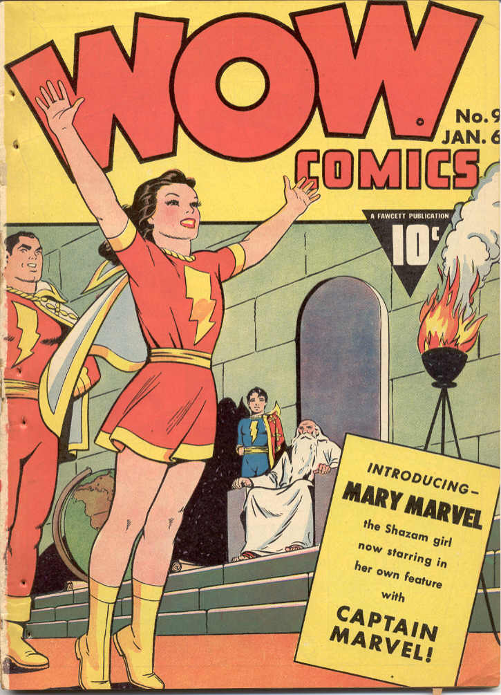 Comic Book Cover For Wow Comics 9