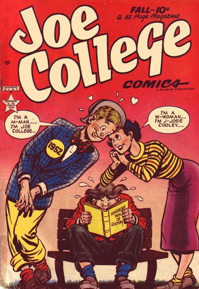 Comic Book Cover For Joe College 1