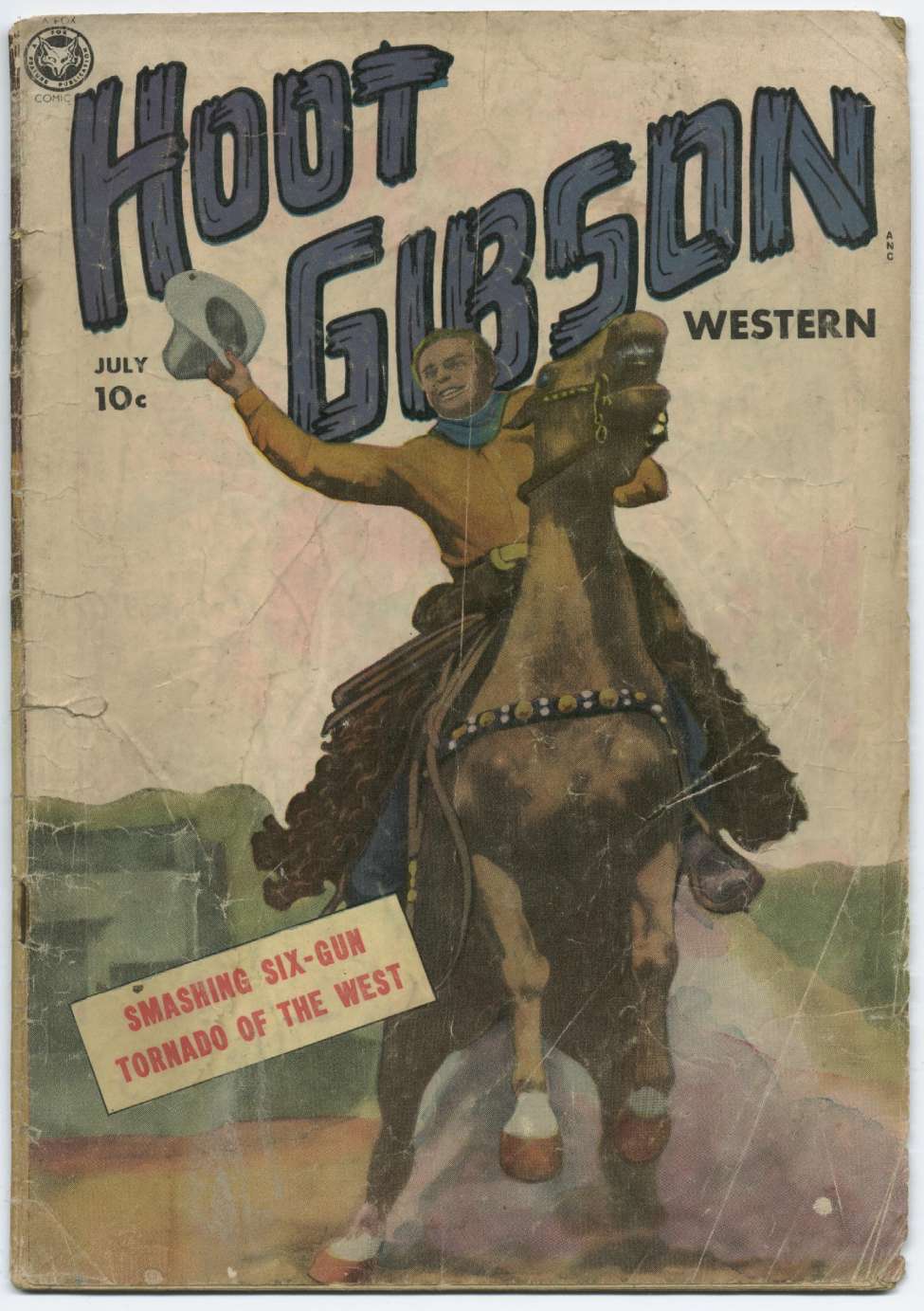 Book Cover For Hoot Gibson 6
