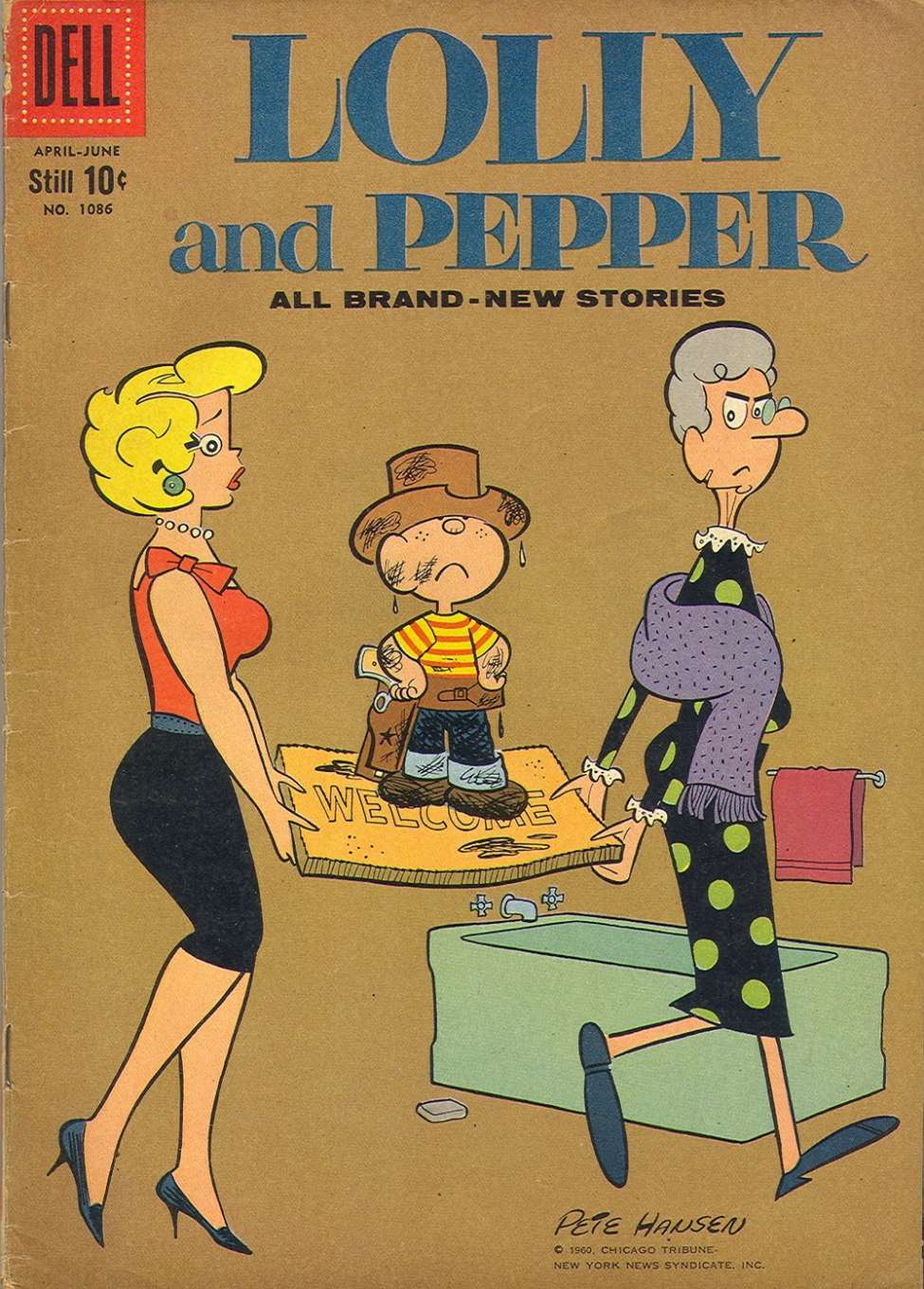 Comic Book Cover For 1086 - Lolly and Pepper