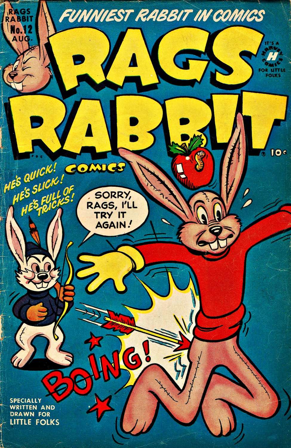 Comic Book Cover For Rags Rabbit 12