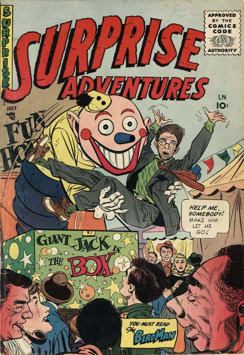 Comic Book Cover For Surprise Adventures 5