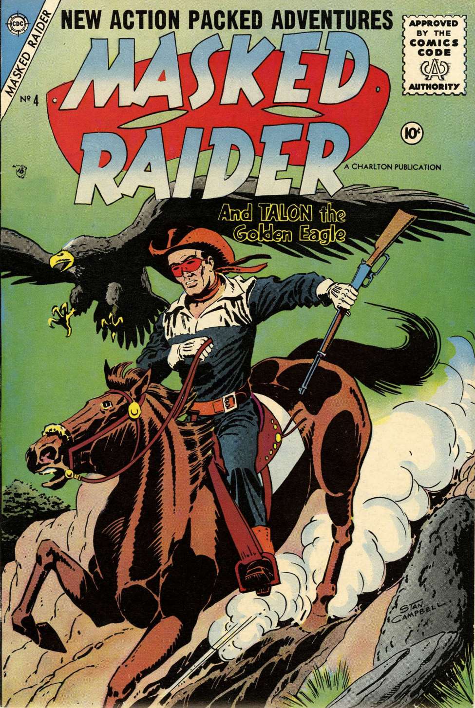 Comic Book Cover For Masked Raider 4 - Version 1