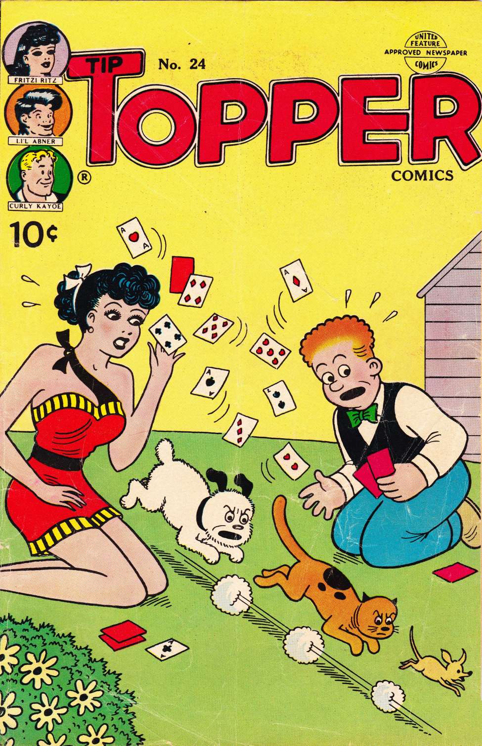 Book Cover For Tip Topper Comics 24