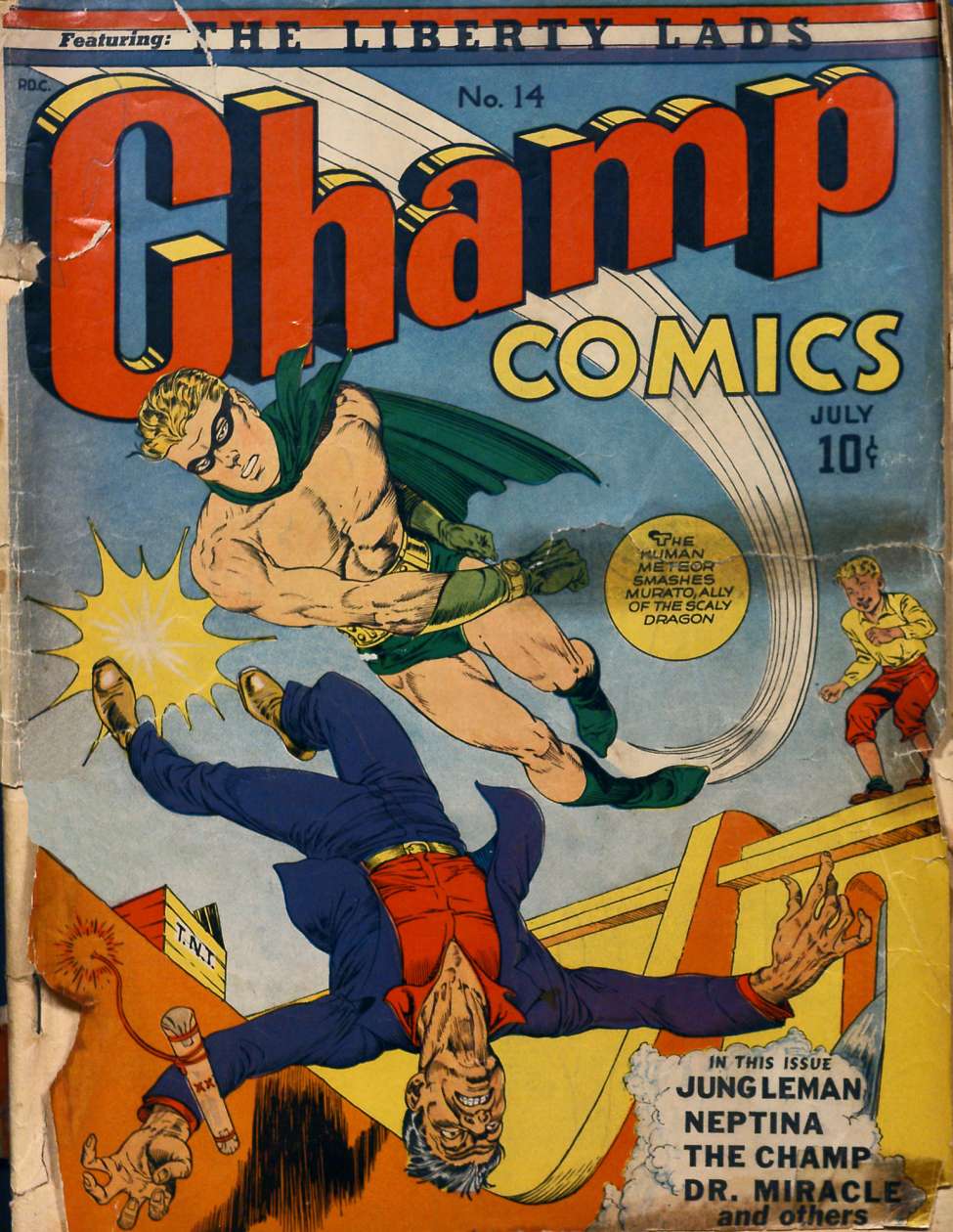 Comic Book Cover For Champ Comics 14 (alt) - Version 2