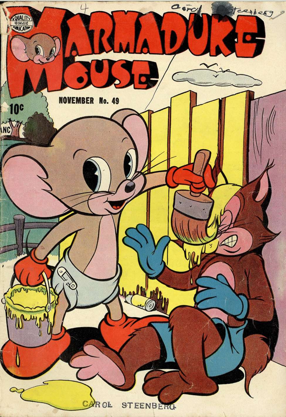 Book Cover For Marmaduke Mouse 49