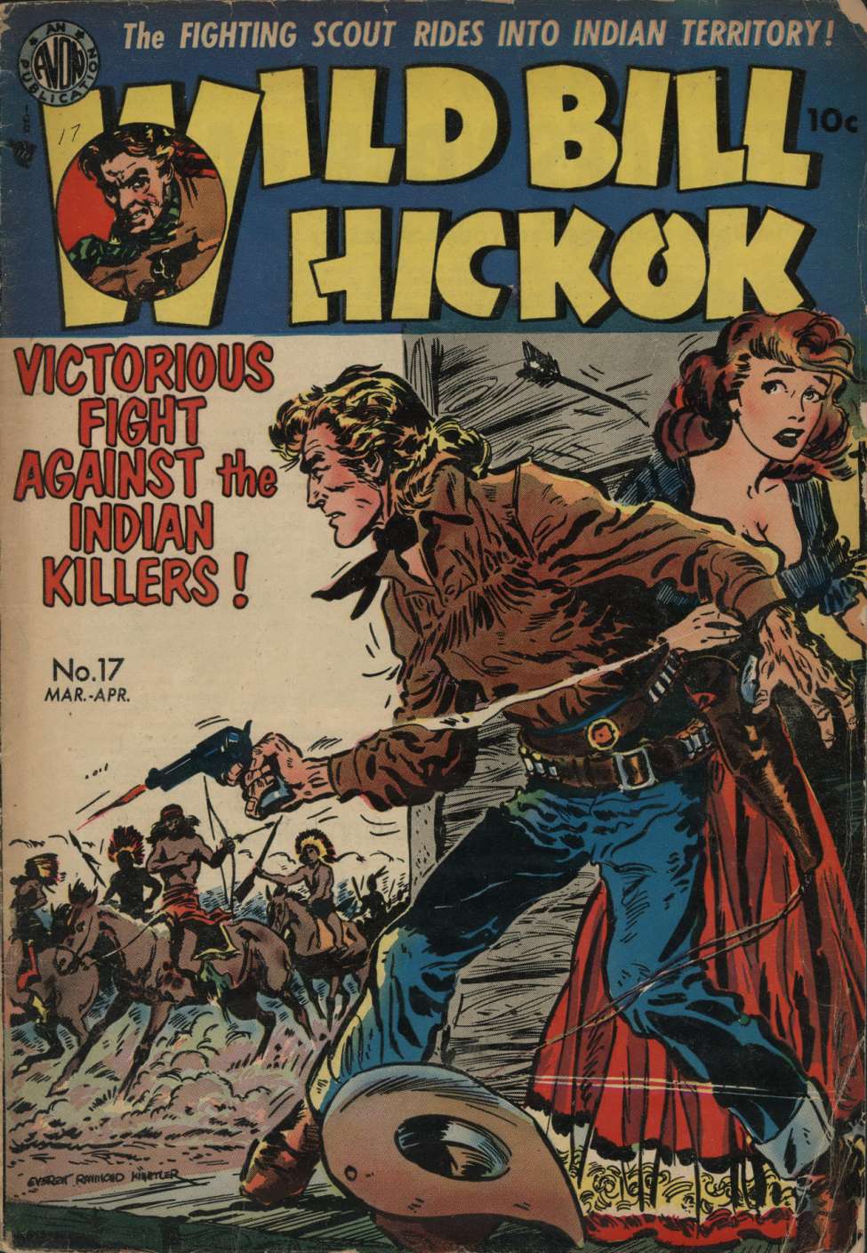 Comic Book Cover For Wild Bill Hickok 17