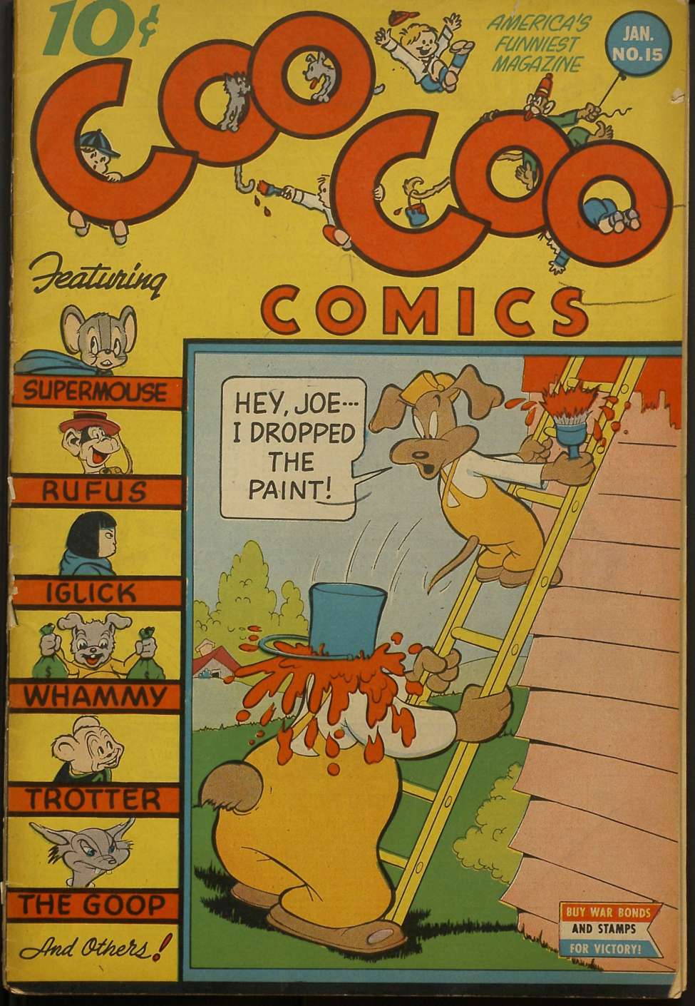 Comic Book Cover For Coo Coo Comics 15 (alt) - Version 2