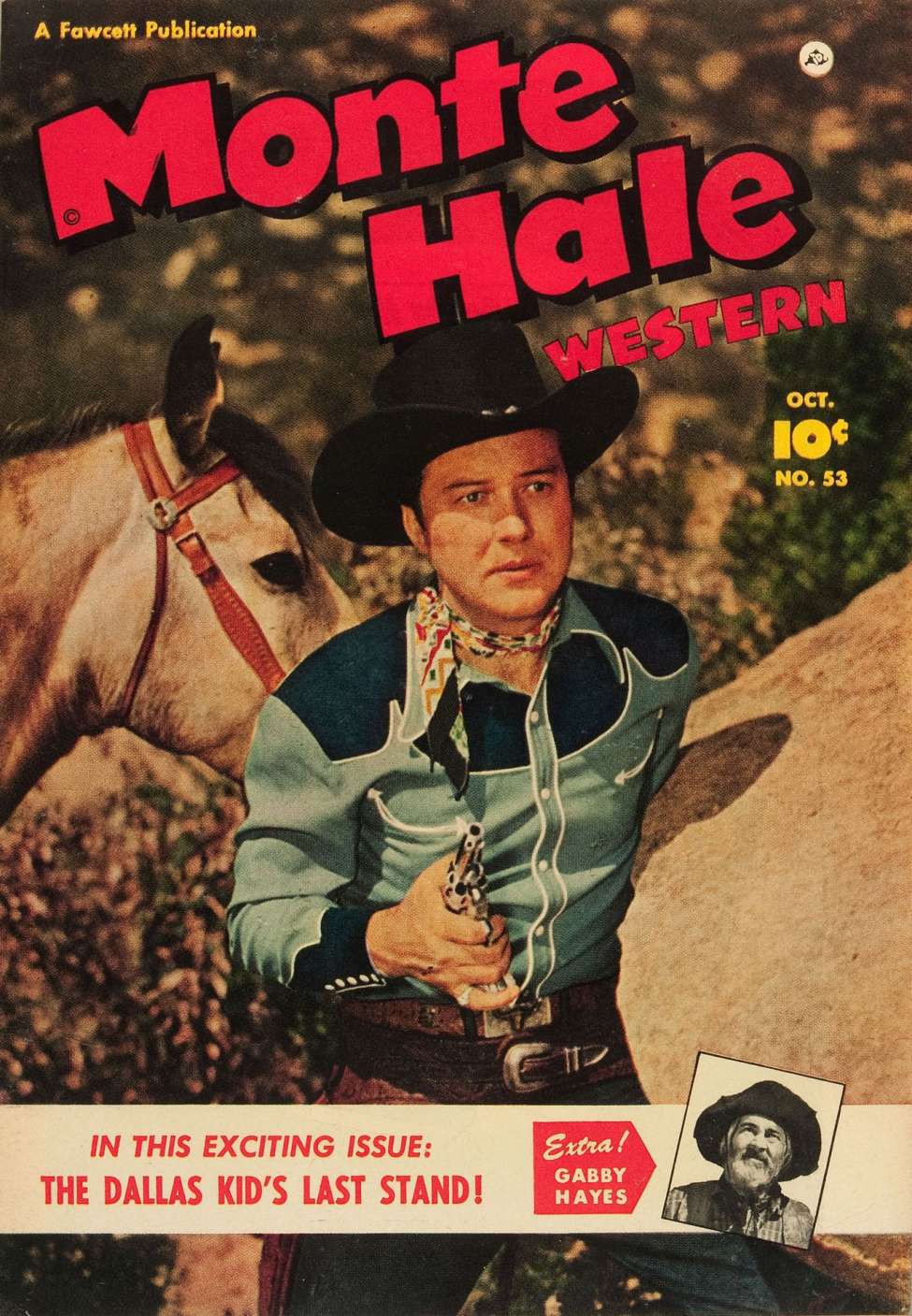 Comic Book Cover For Monte Hale Western 53 - Version 1