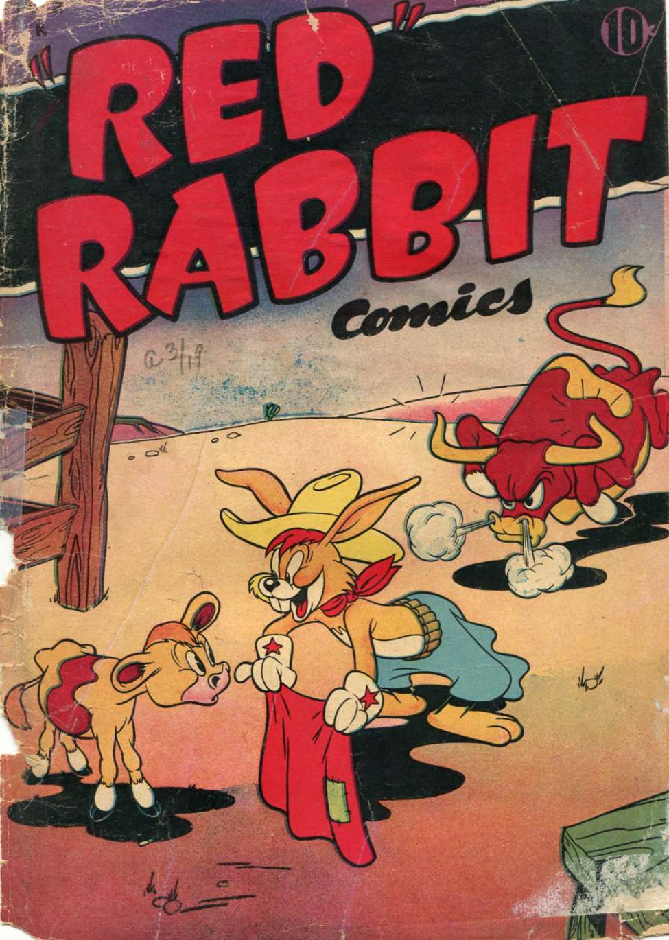 Comic Book Cover For Red Rabbit 2