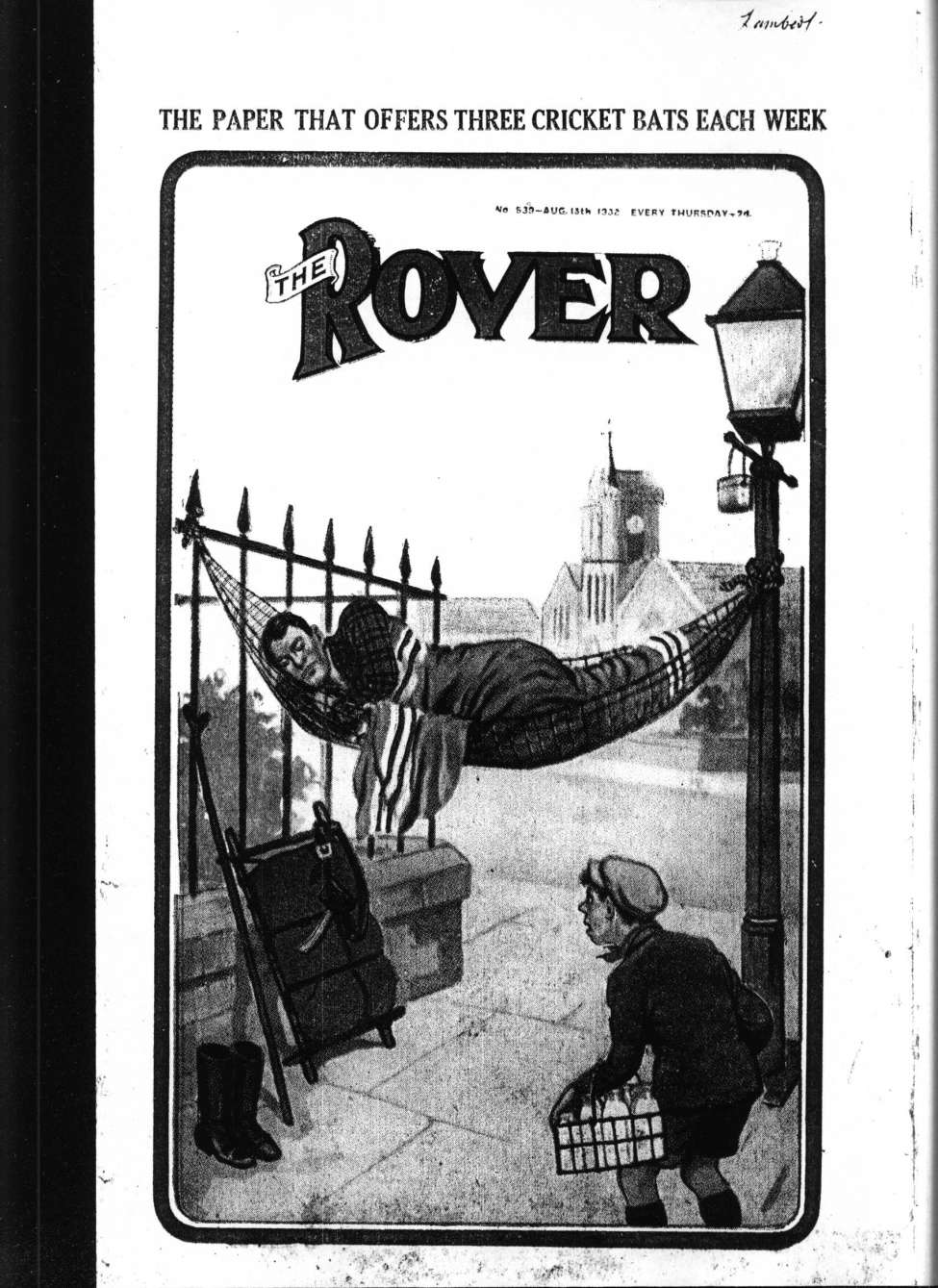 Book Cover For The Rover 539
