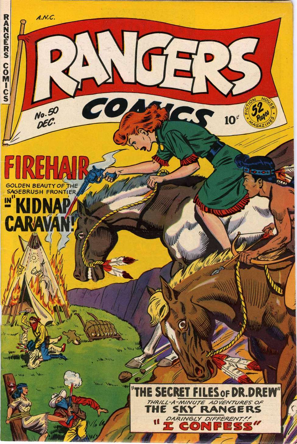 Comic Book Cover For Rangers Comics 50