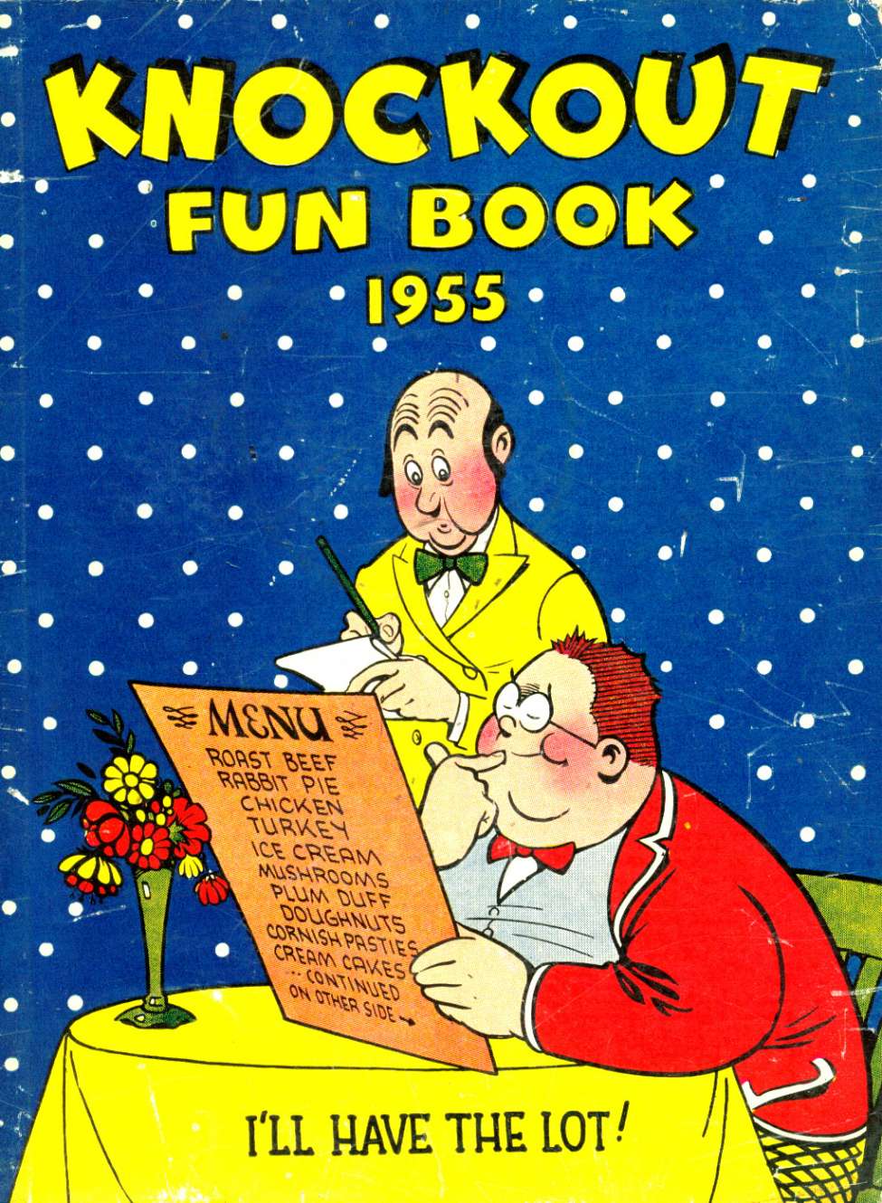 Book Cover For Knockout Fun Book 1955