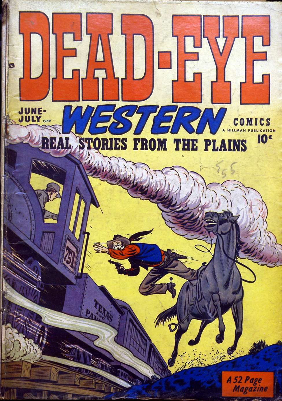 Book Cover For Dead-Eye Western v1 10