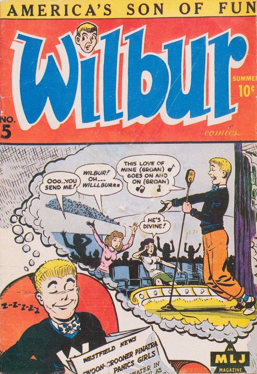 Comic Book Cover For Wilbur Comics 5