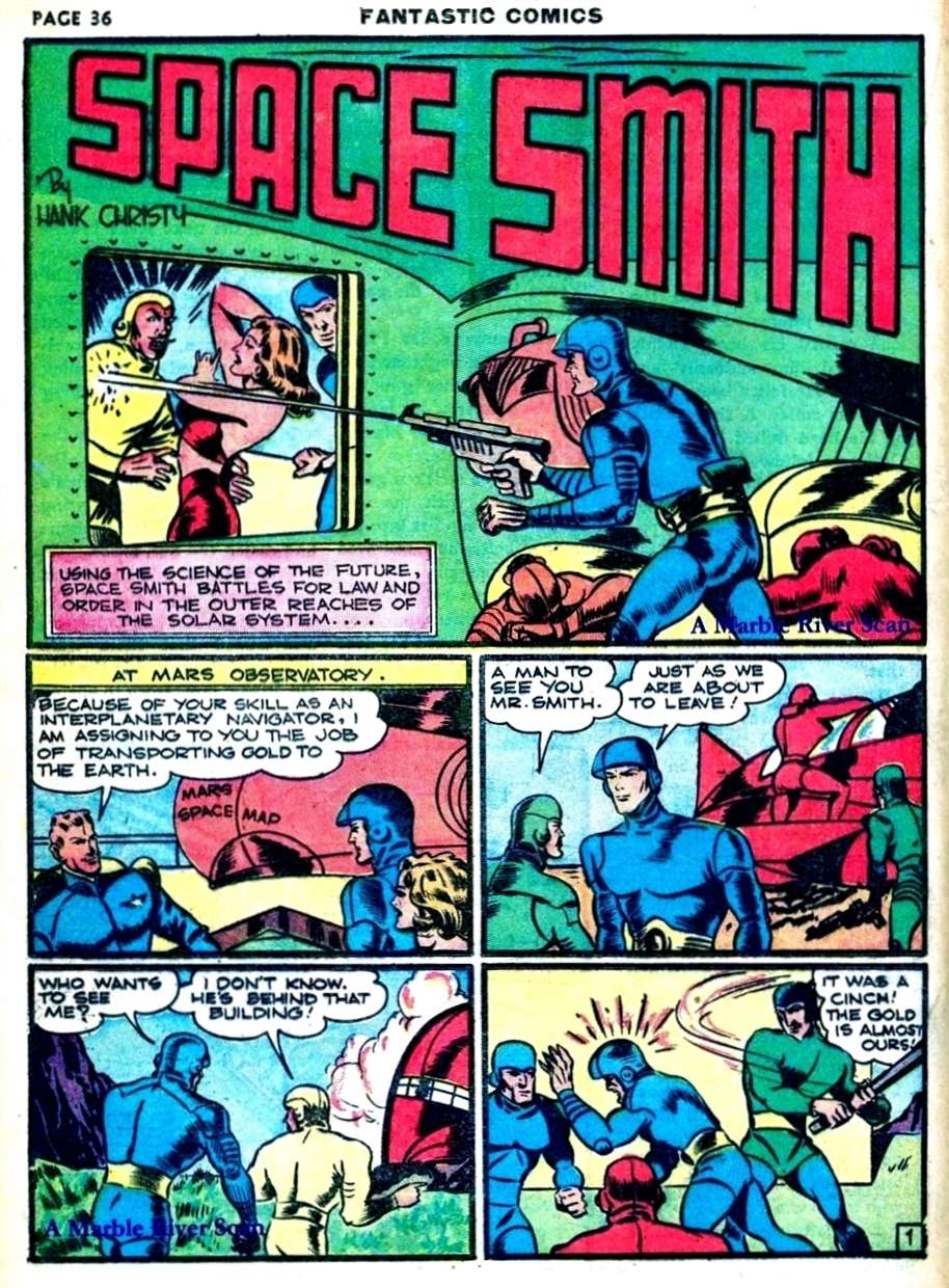 Comic Book Cover For Space Smith Compilation Part 2