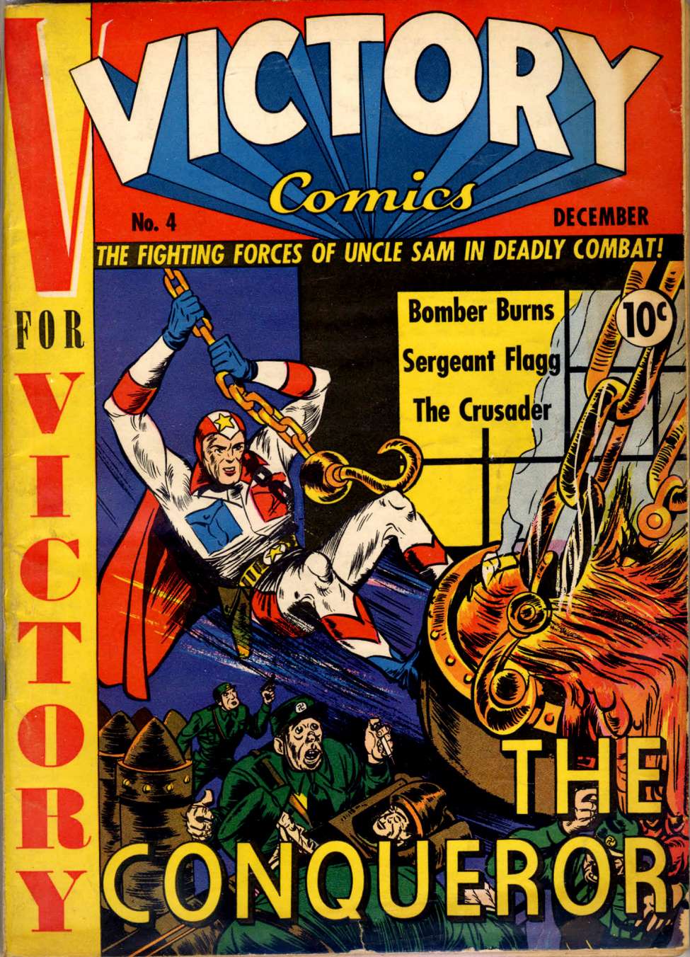 Book Cover For Victory Comics 4