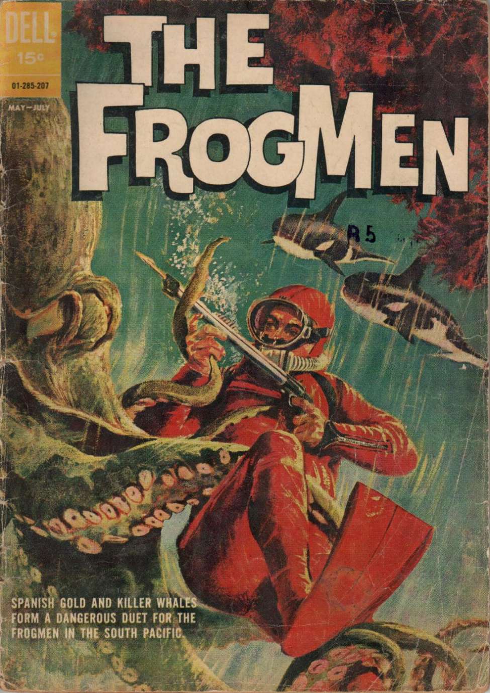 Comic Book Cover For Frogmen 2