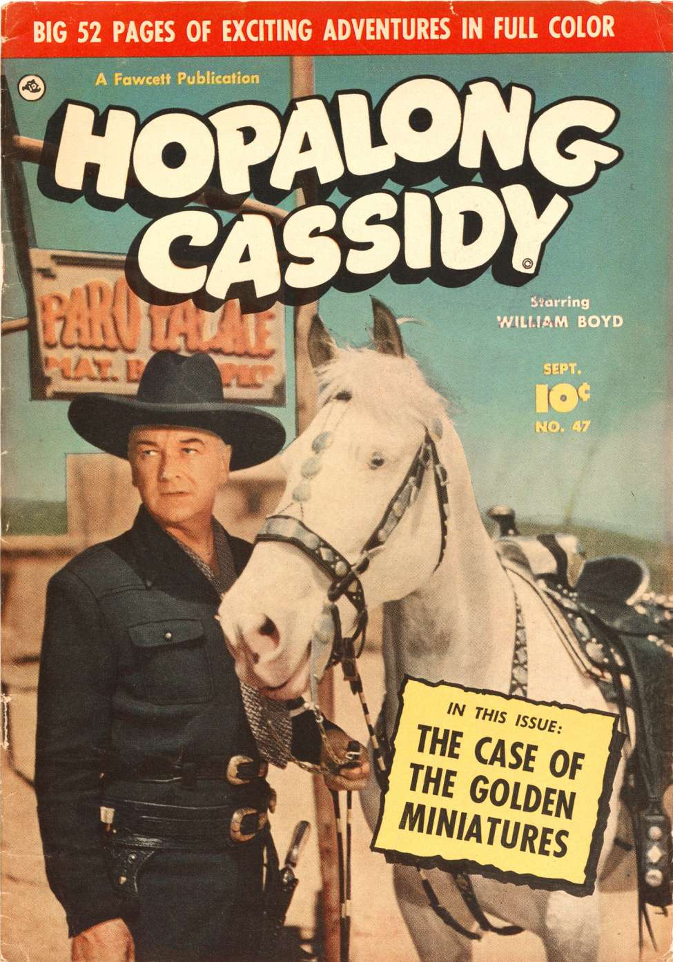 Book Cover For Hopalong Cassidy 47