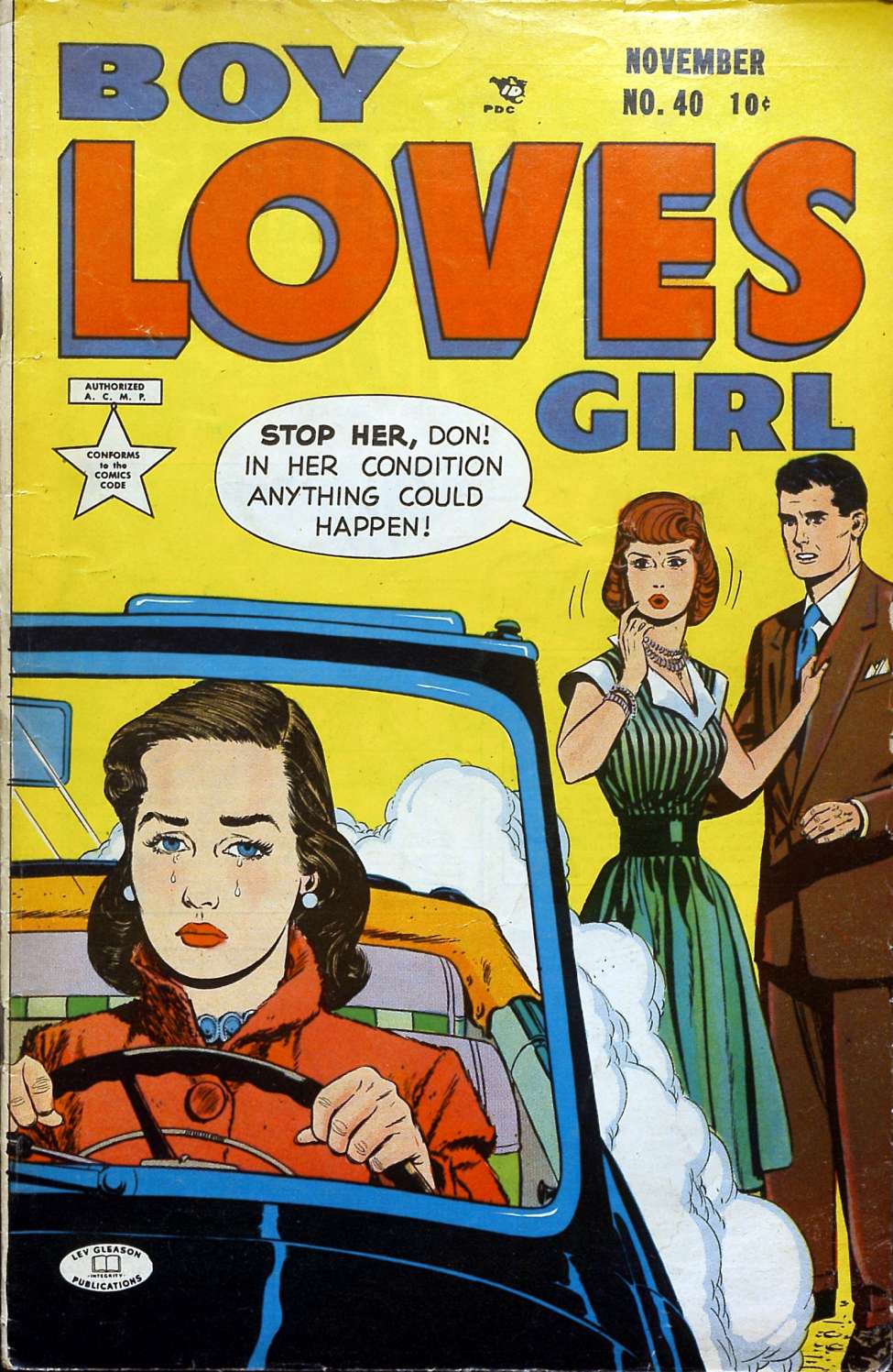 Comic Book Cover For Boy Loves Girl 40