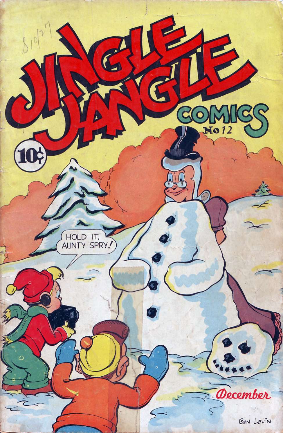 Comic Book Cover For Jingle Jangle Comics 12