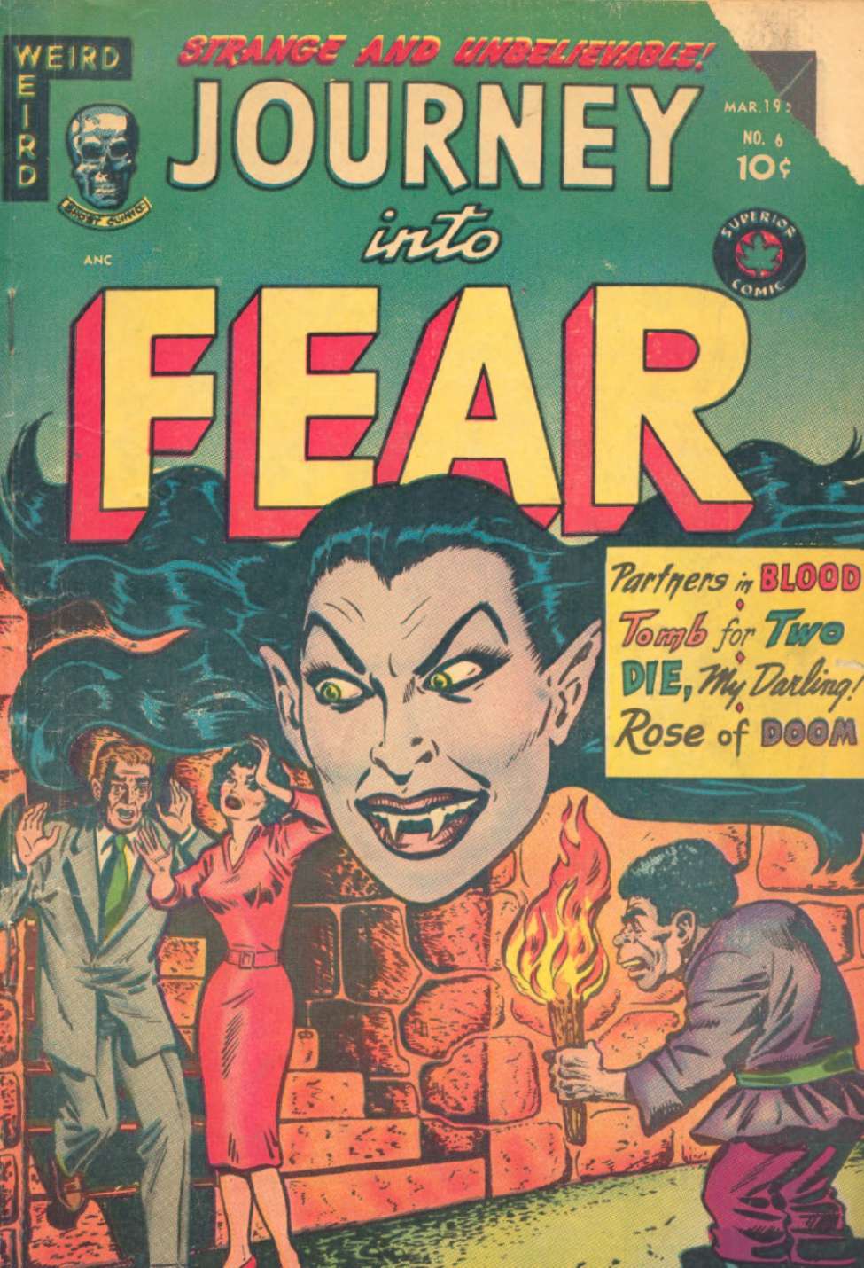 Comic Book Cover For Journey into Fear 6