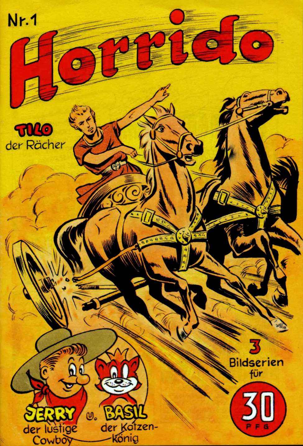 Book Cover For Horrido 1 - Tilo der Rächer